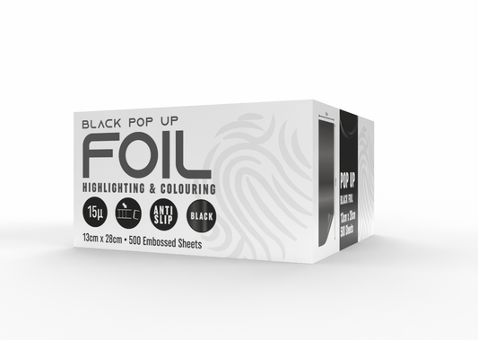Identity Foil Rose Black POP UP 13cm x 28cm (Copy)