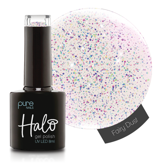 Halo Gel Fairy Dust Top Coat