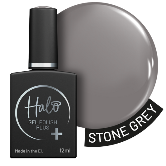 Halo Gel Polish Plus Stone Grey