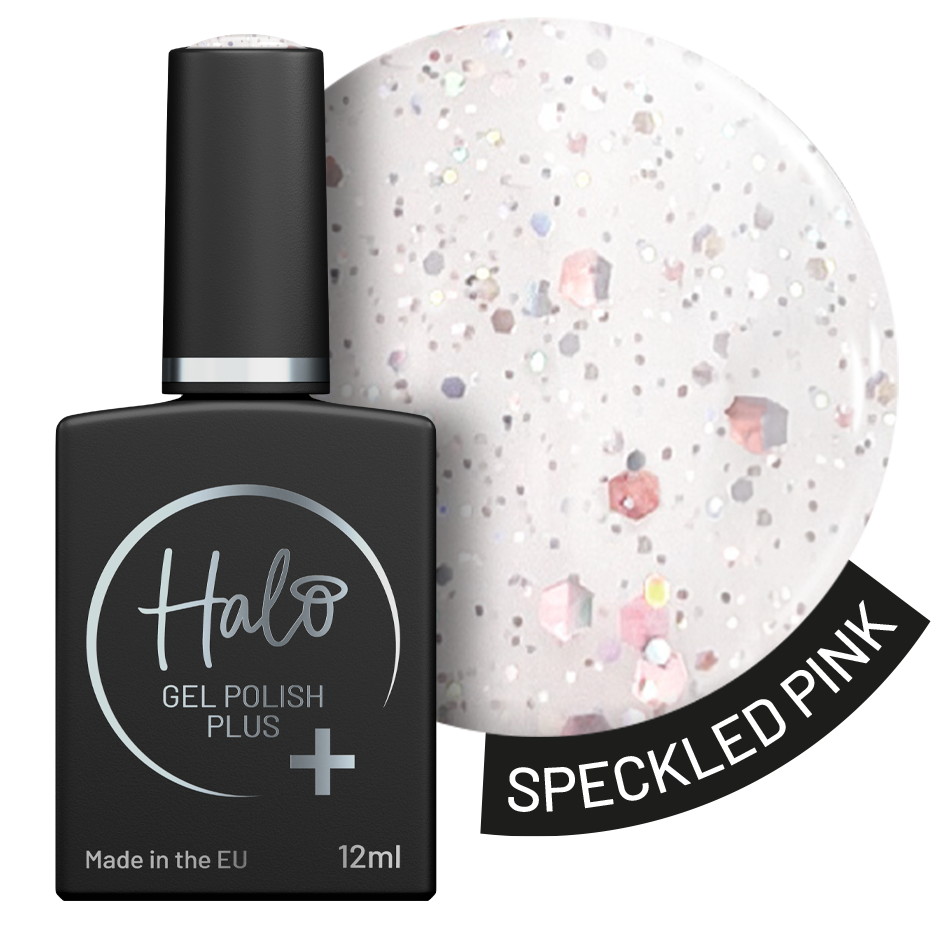 Halo Gel Polish Plus Speckled Pink