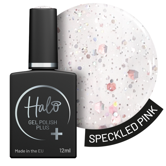 Halo Gel Polish Plus Speckled Pink