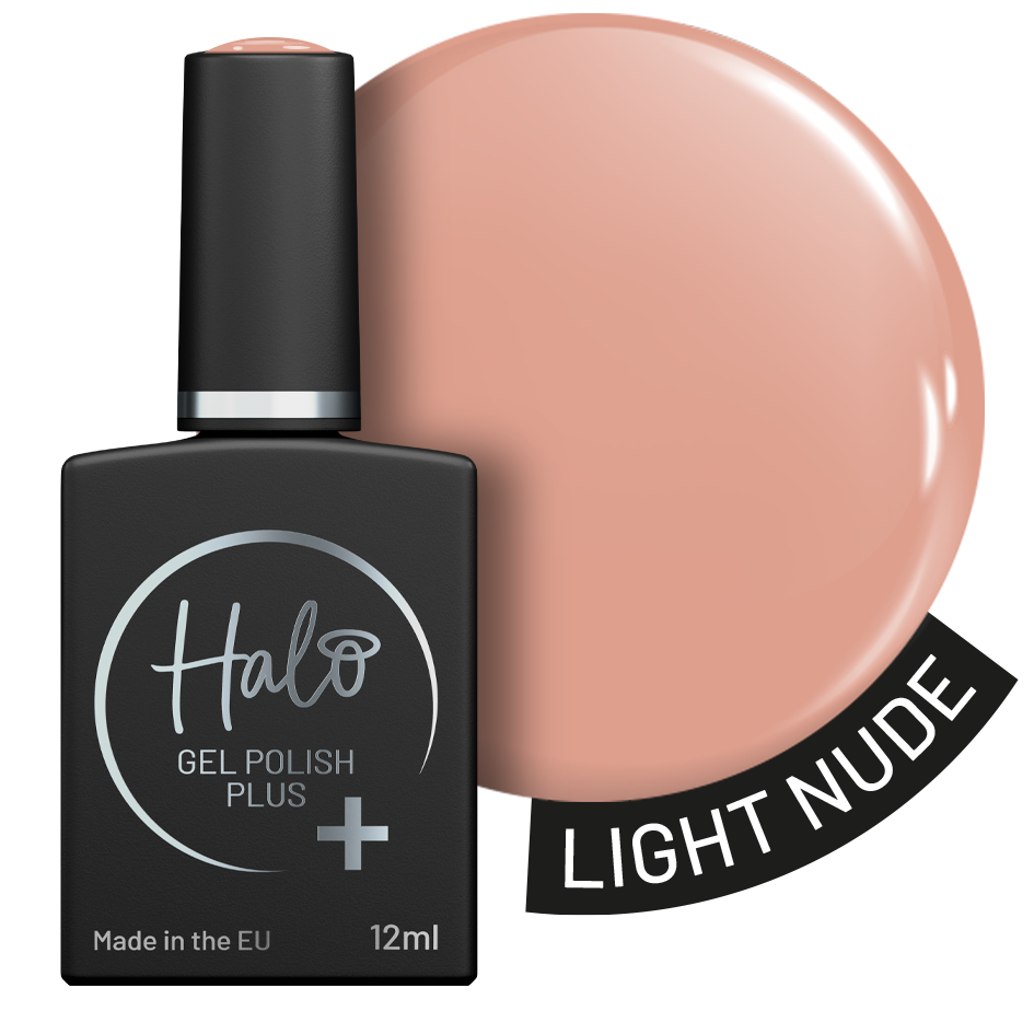 Halo Gel Polish Plus Light Nude