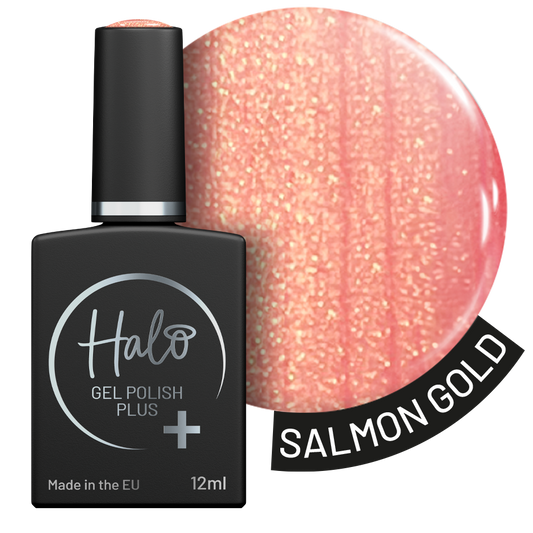 Halo Gel Polish Plus Salmon Gold