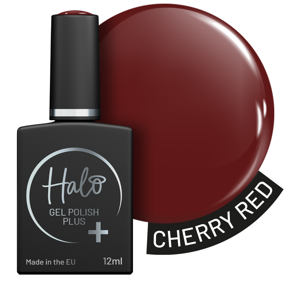 Halo Gel Polish Plus Cherry Red