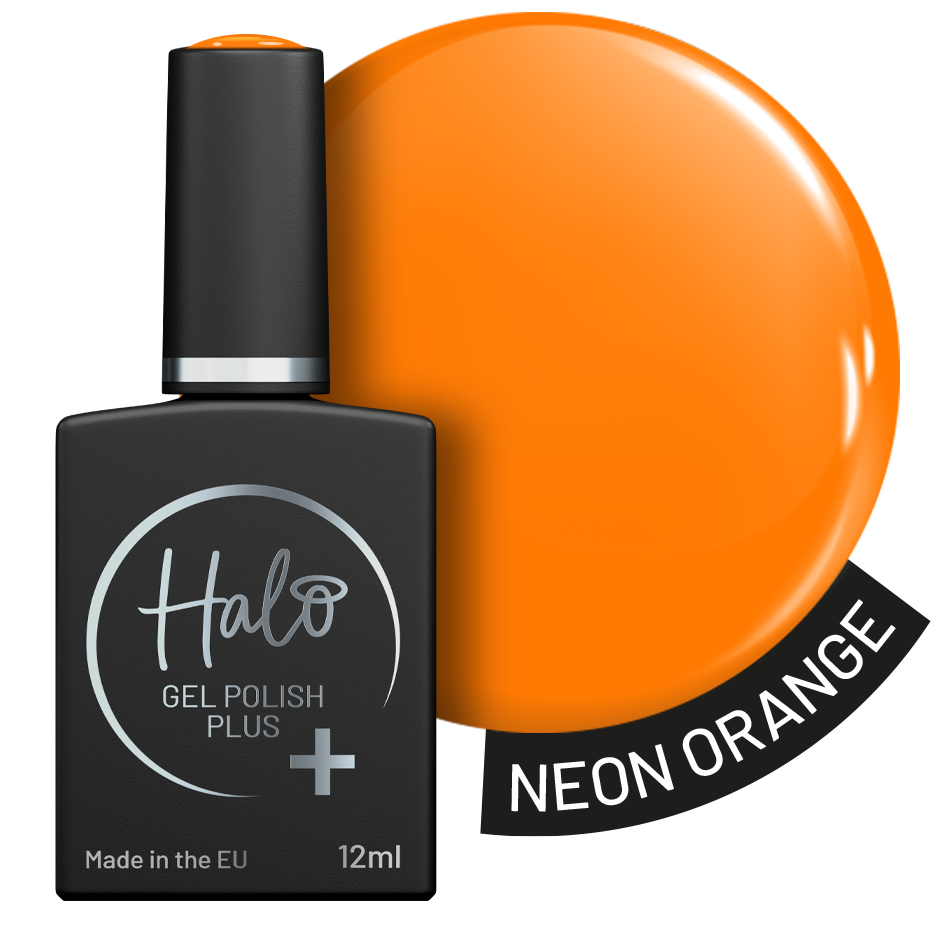 Halo Gel Polish Plus Neon Orange