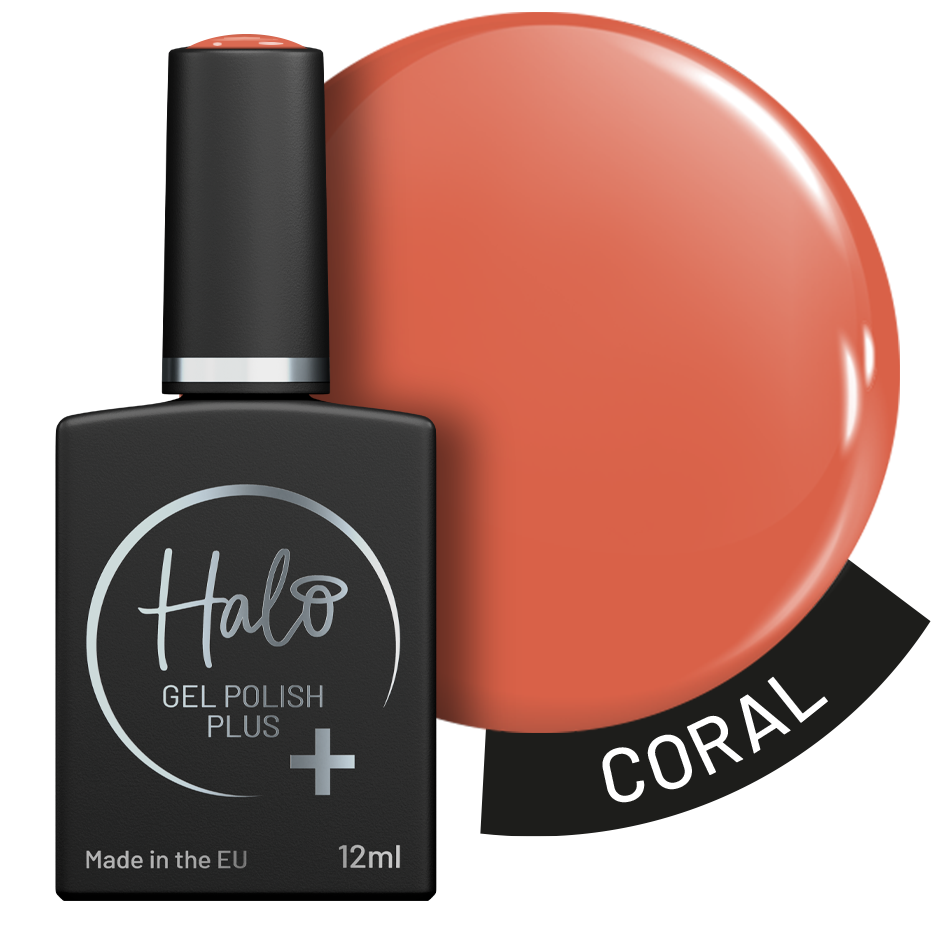 Halo Gel Polish Plus Coral