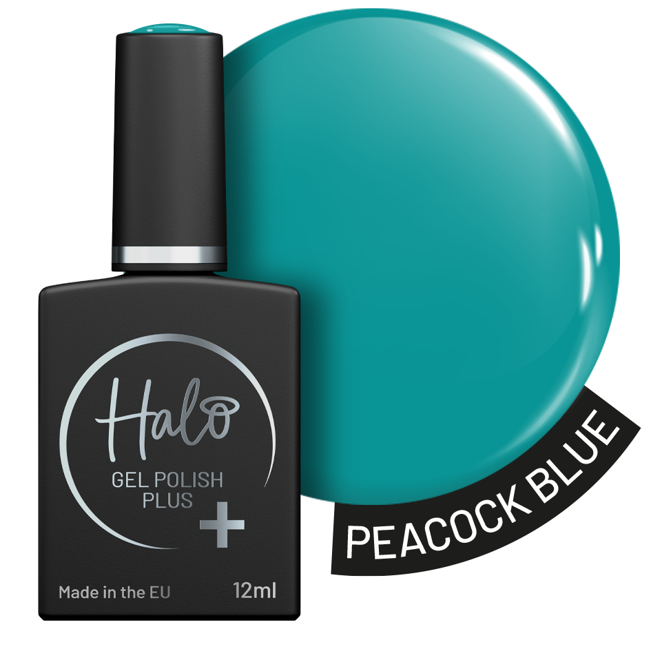 Halo Gel Polish Plus Peacock Blue