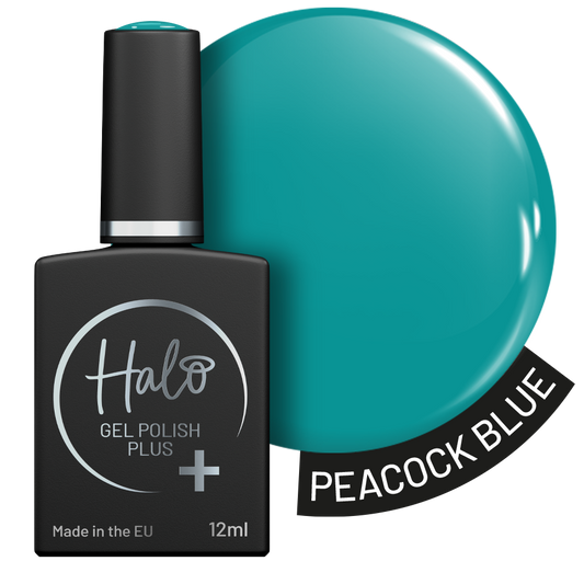 Halo Gel Polish Plus Peacock Blue