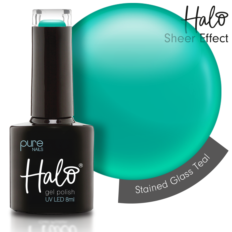 Halo Gel Stained Glass Teal