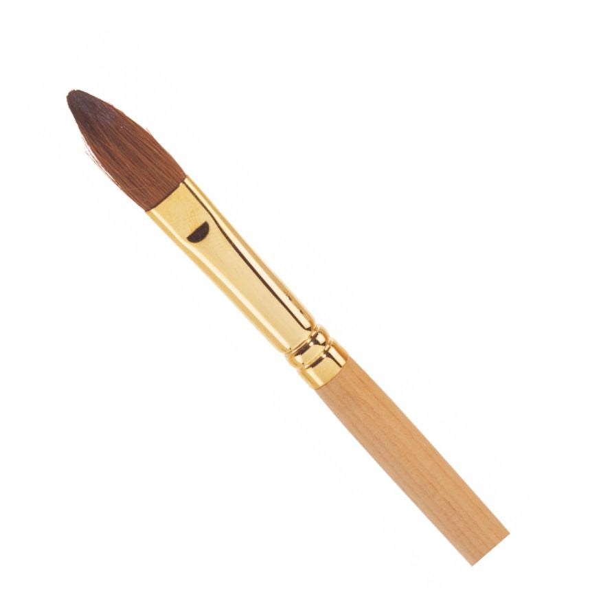 No 10 Sable Brush Oval