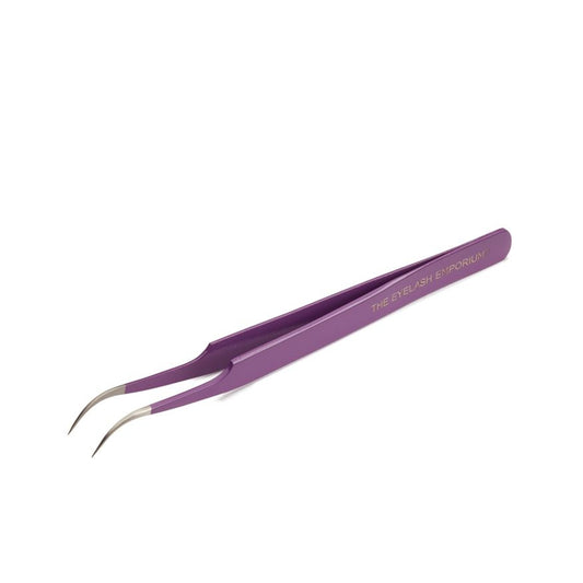 The Eyelash Emporium Angled Curved Tweezers