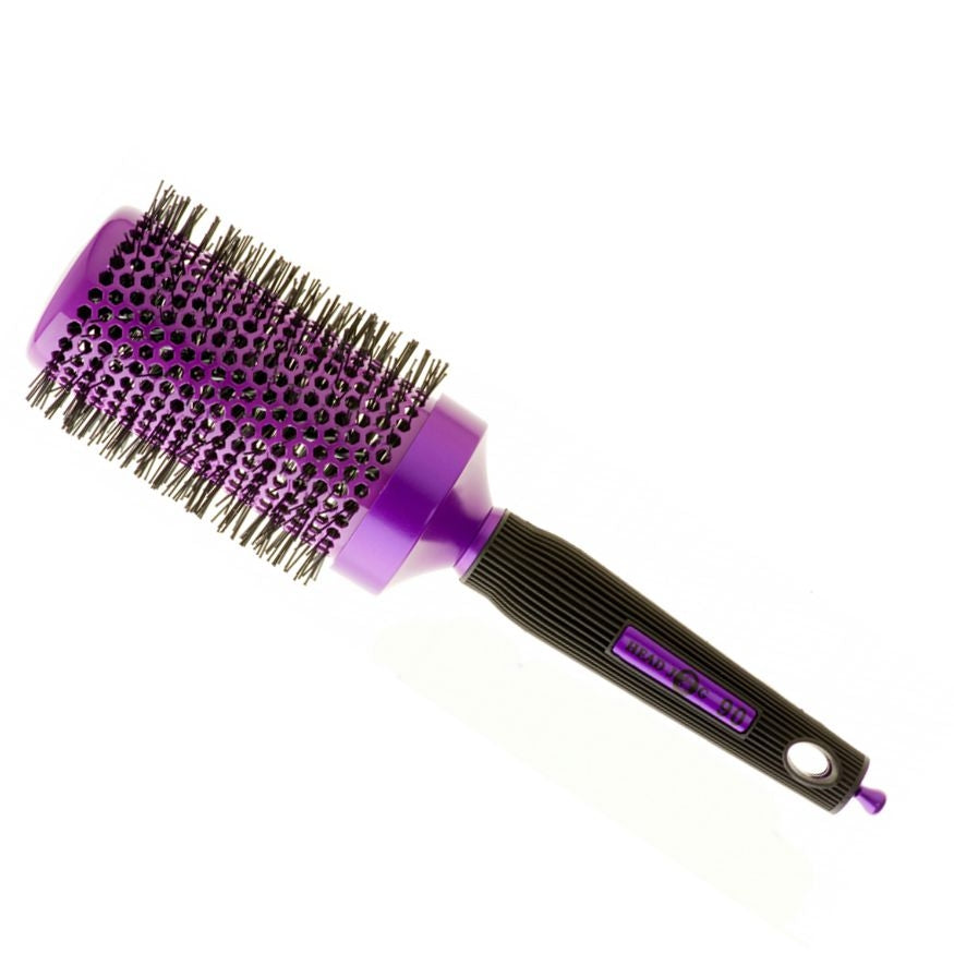 Head Jog 90 Ceramic Radial Brush Purple