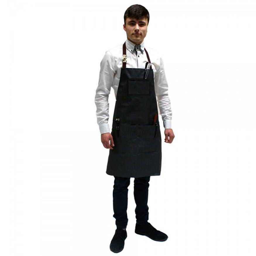 Hair Tools Barber Apron Charcoal