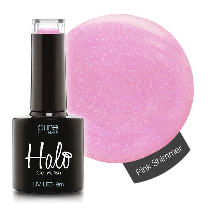 Halo Gel Pink Shimmer