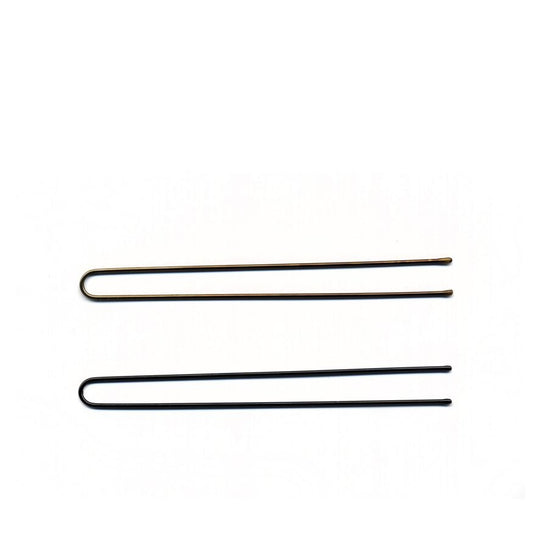 Hair Tools Plain Pins 2 1/2" Brown