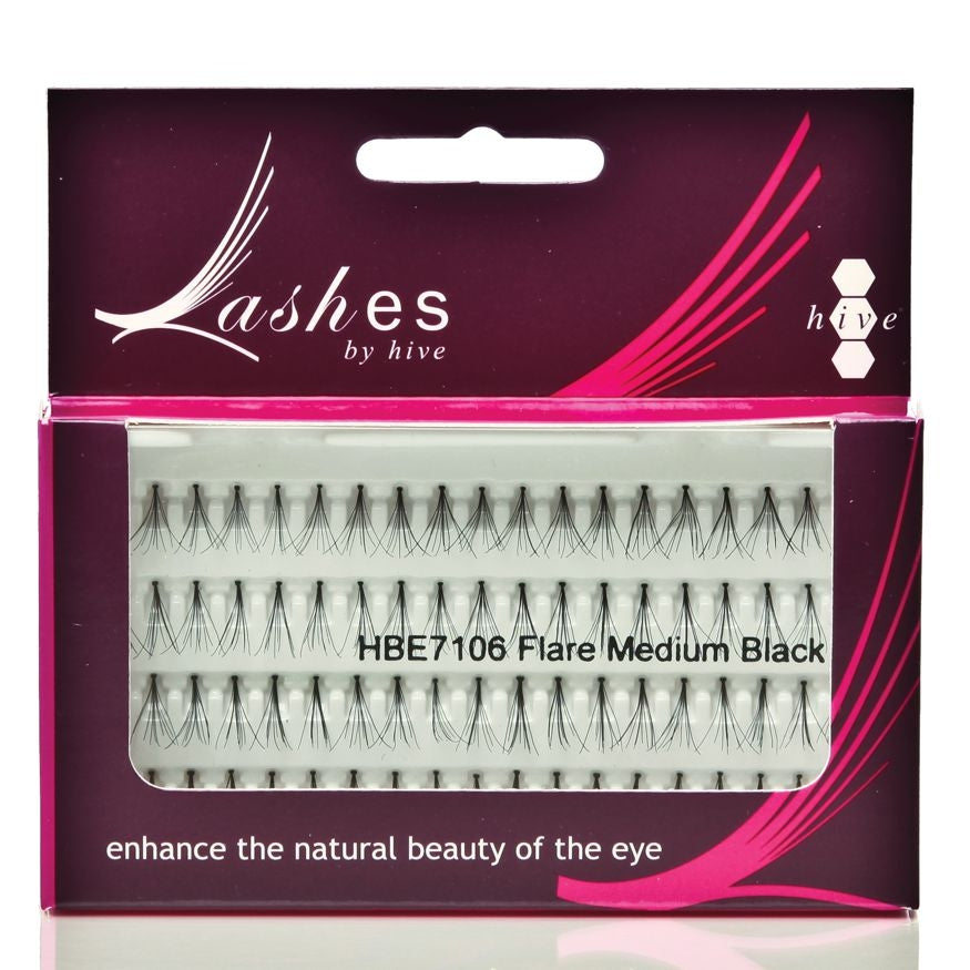 Hive Flare Lashes Black (3 Lengths)