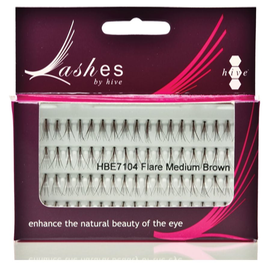 Hive Flare Lashes Brown (3 Lengths)