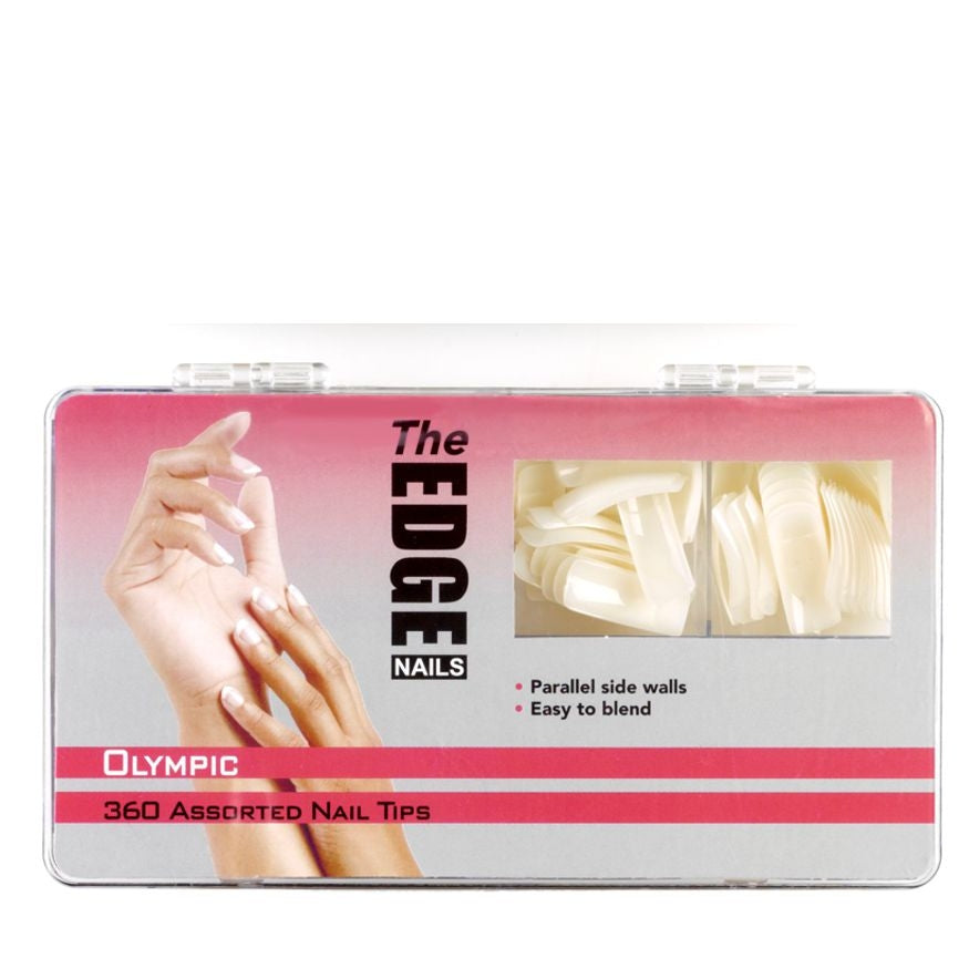 The Edge Nail Tips Olympic 360 Assorted