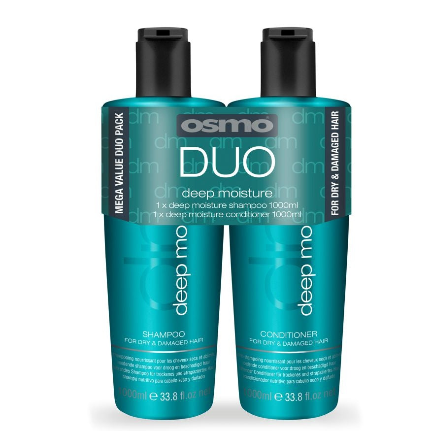 Osmo Deep Moisturising Shampoo/Conditioner Twin Pack
