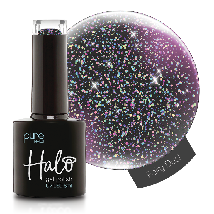 Halo Gel Fairy Dust Top Coat