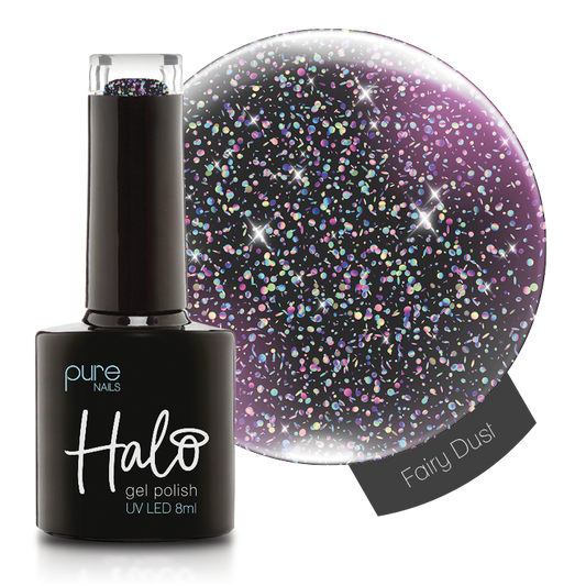 Halo Gel Fairy Dust Top Coat