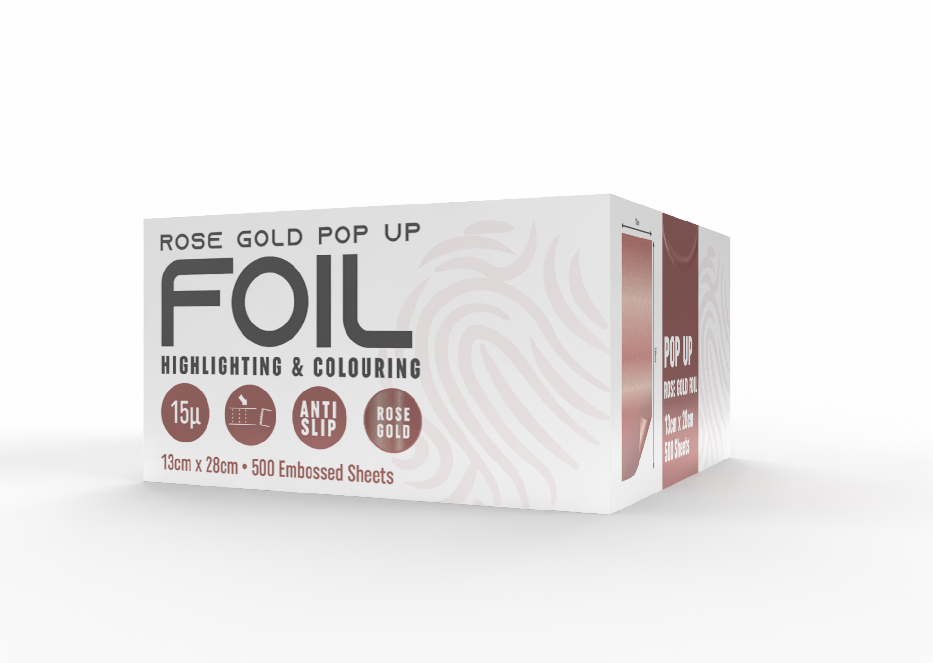 Identity Foil Rose Gold POP UP 13cm x 28cm