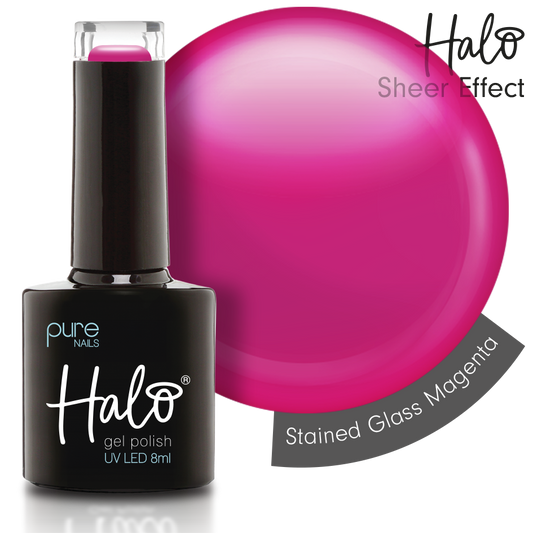 Halo Gel Stained Glass Magenta