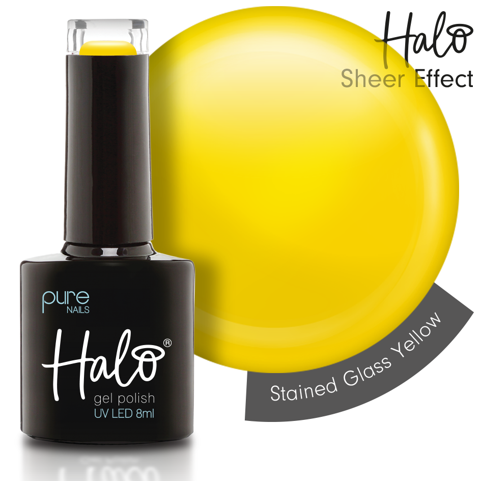 Halo Gel Stained Glass Yellow