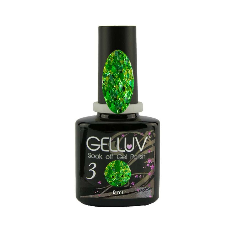 GellUV Emerald Bow