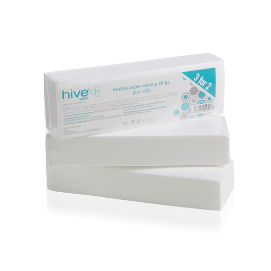 Hive Flexible Paper Waxing Strips 3 for 2 Pack