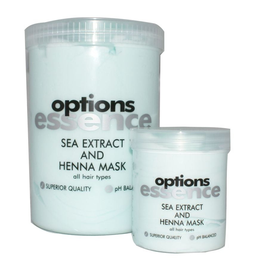 Options Sea Extract and Henna Mask